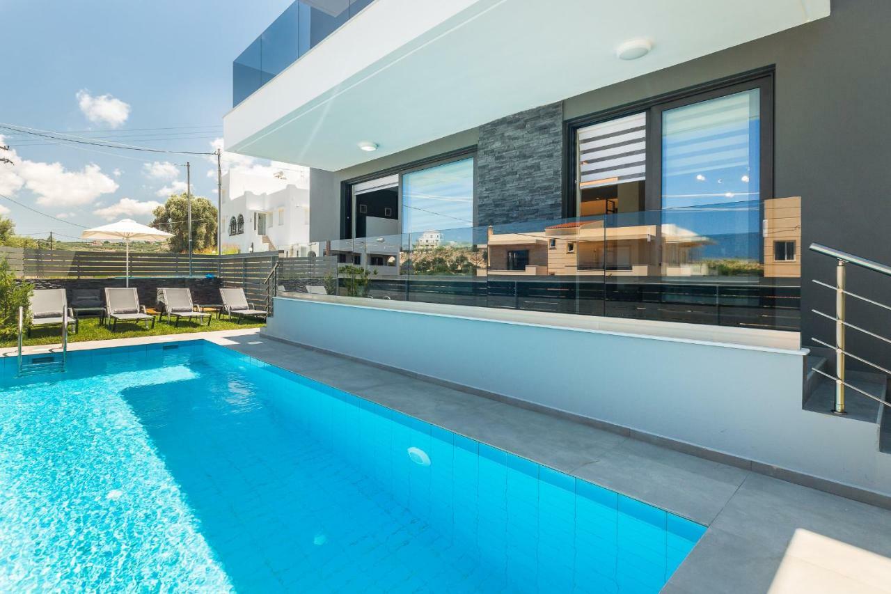 Nisos Villa, Pool & Heated Spawhirlpool, Walking To Beach, By Thinkvilla Sfakaki Exterior photo